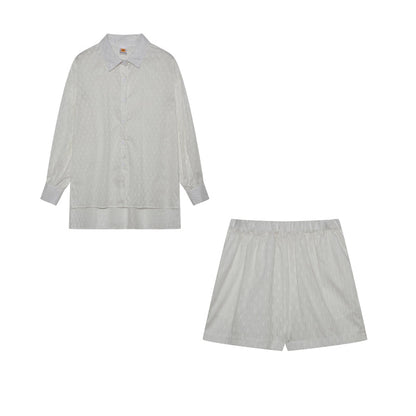 Elizabeth - Breezy Shirt And Shorts Set