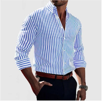 Melker™ – Striped Men's Shirt