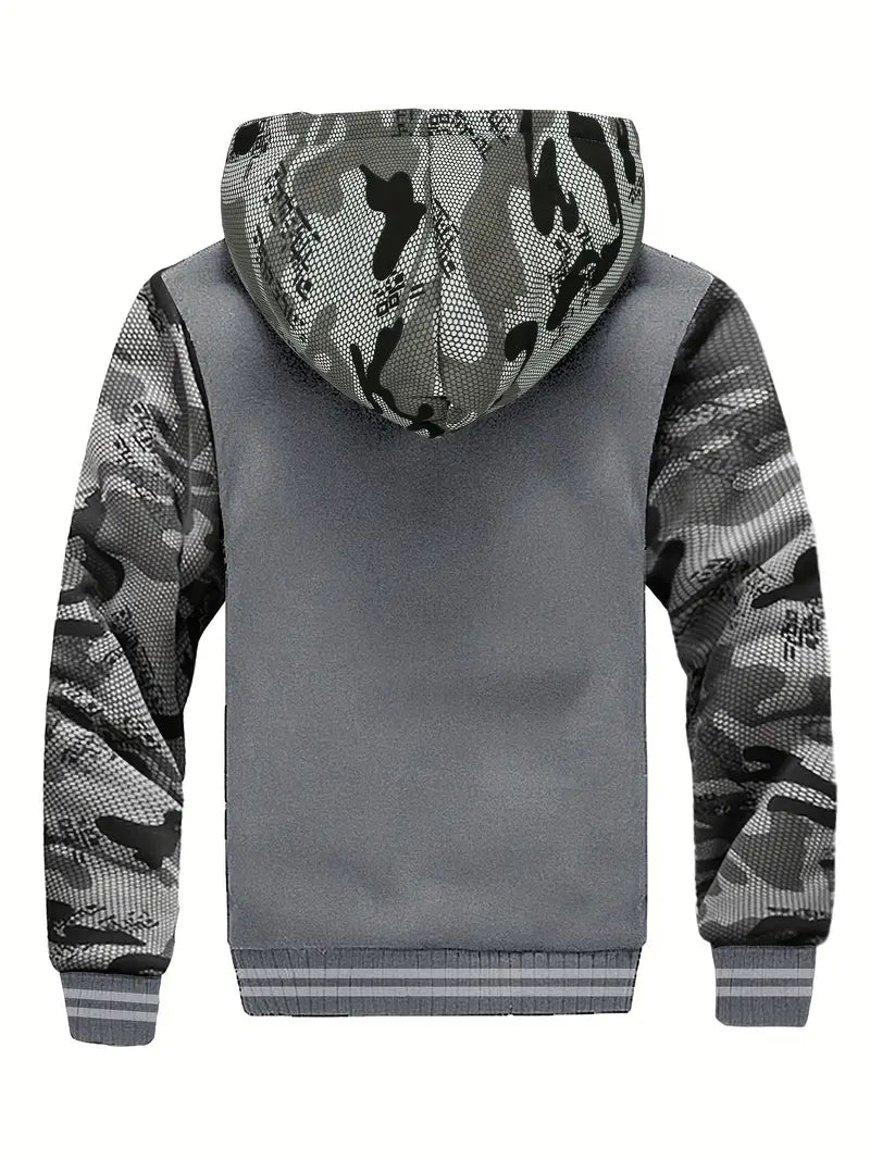Noah - Cozy Hooded Fleece Jacket for Men