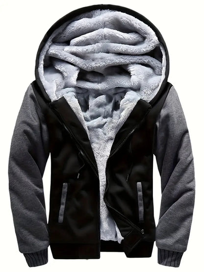 Noah - Cozy Hooded Fleece Jacket for Men