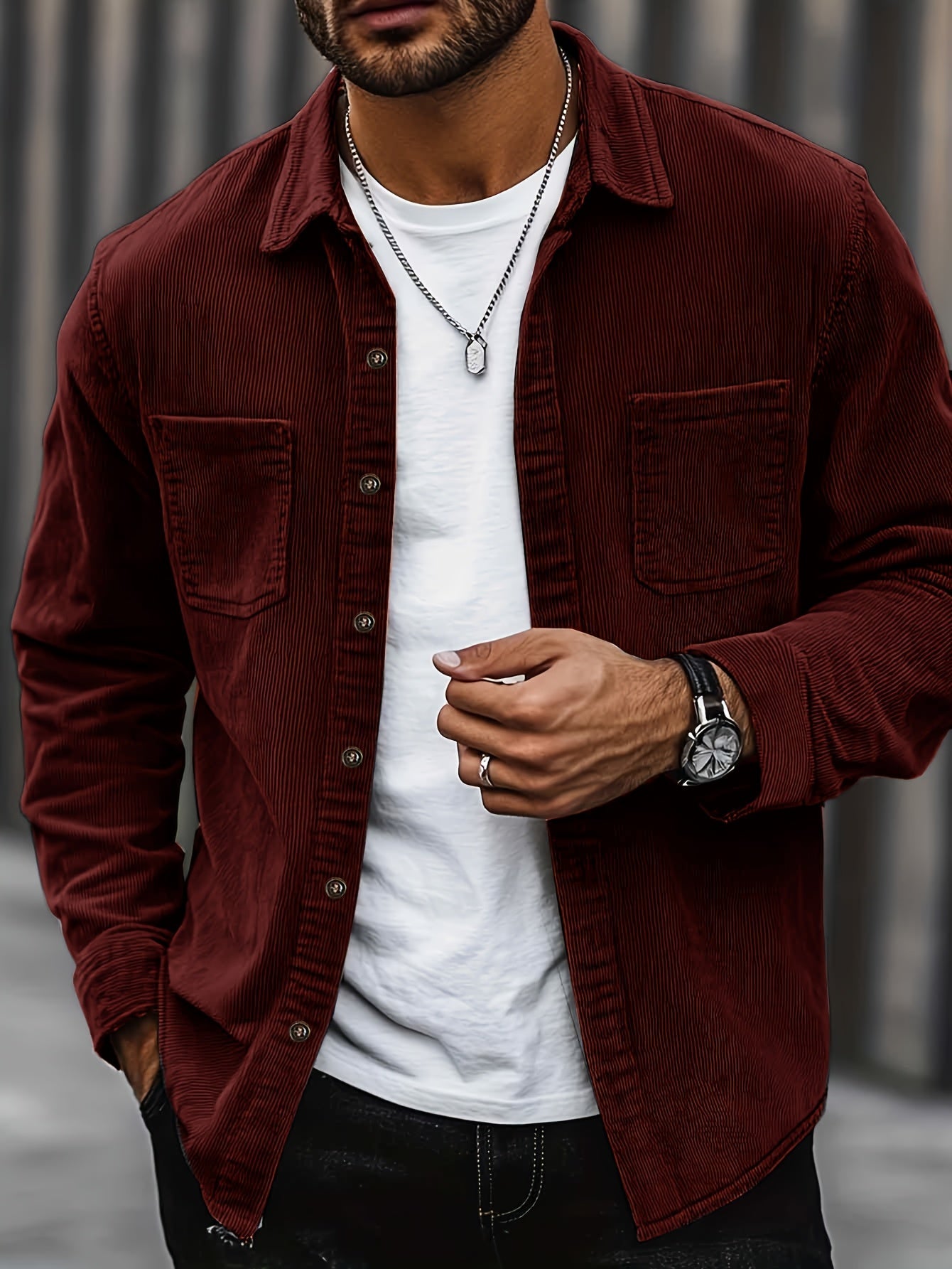 Johan™ - Men’s Corduroy Shirt Jacket