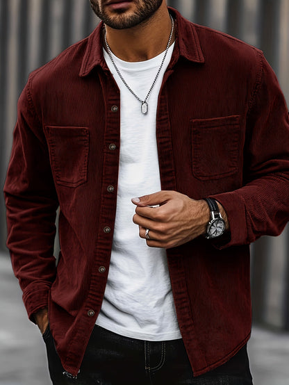 Johan™ Men's Corduroy Shirt Jacket