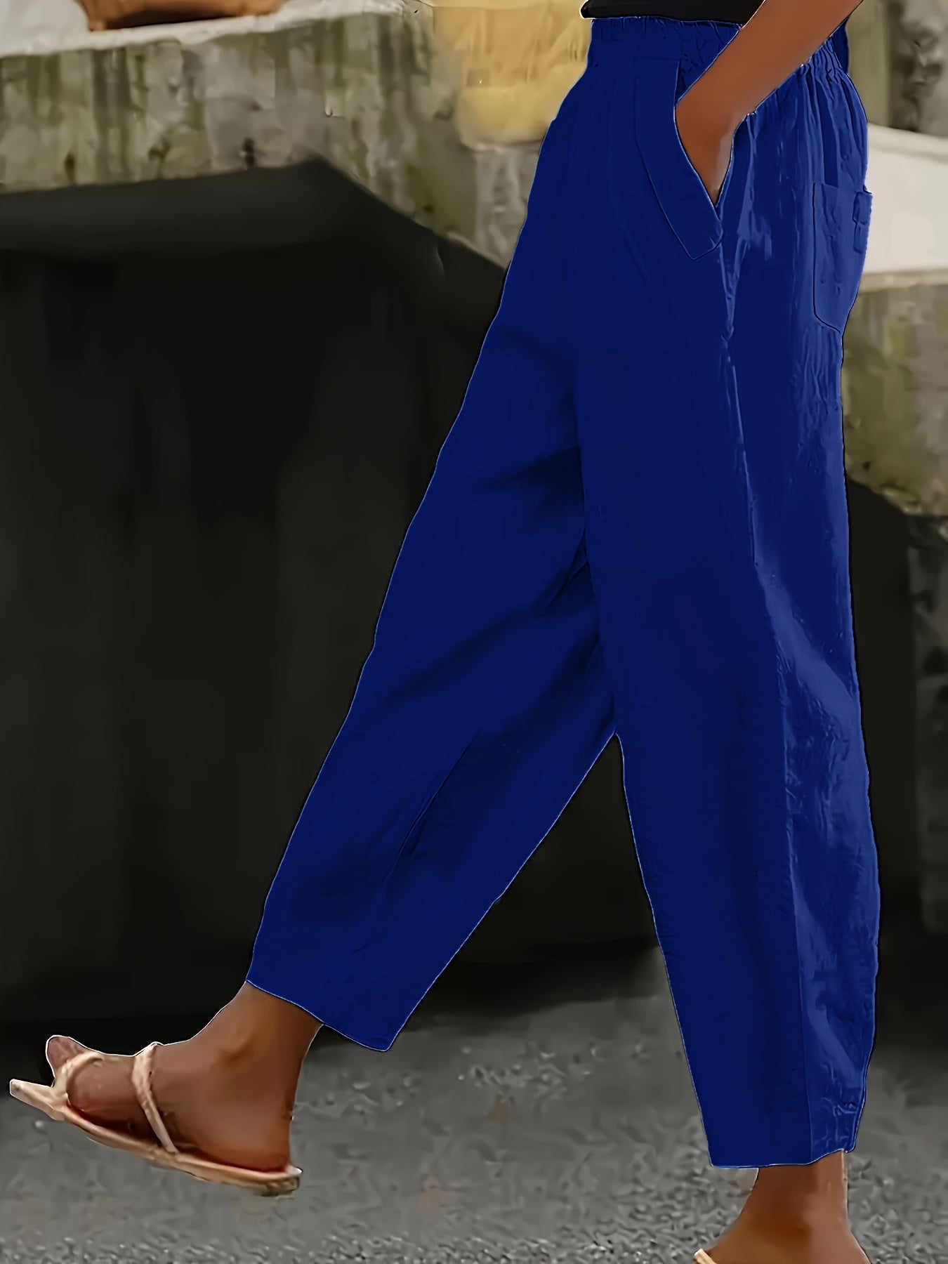 Rachel™ - Comfy Elastic Waist Capris