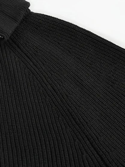 Brit & Boho™️ | Ethan Classic Knit Zipper