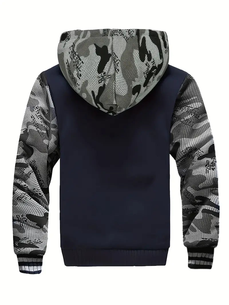 Noah - Cozy Hooded Fleece Jacket for Men