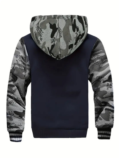 Noah - Cozy Hooded Fleece Jacket for Men
