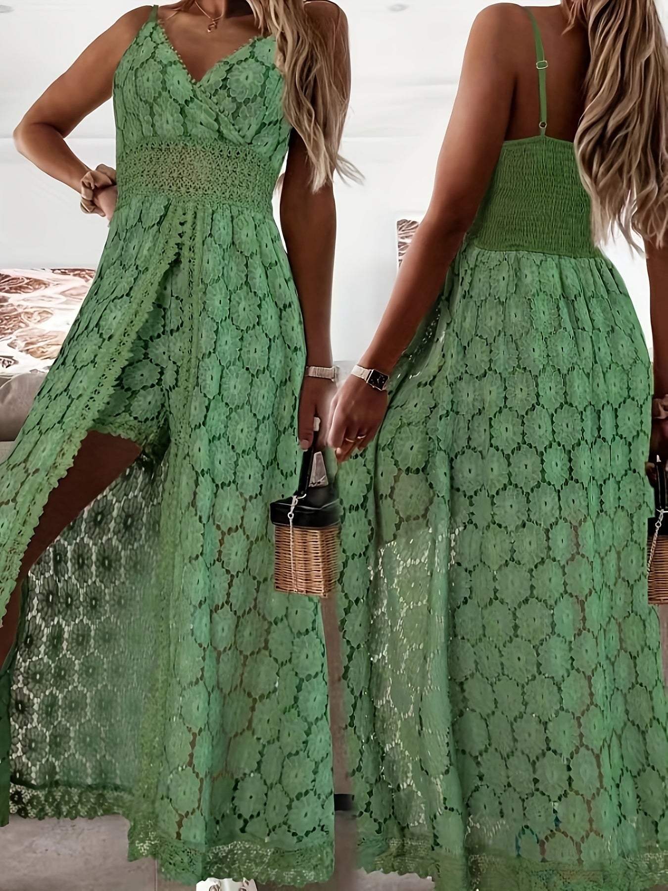 Dawn™ - Elegant Lace Romper