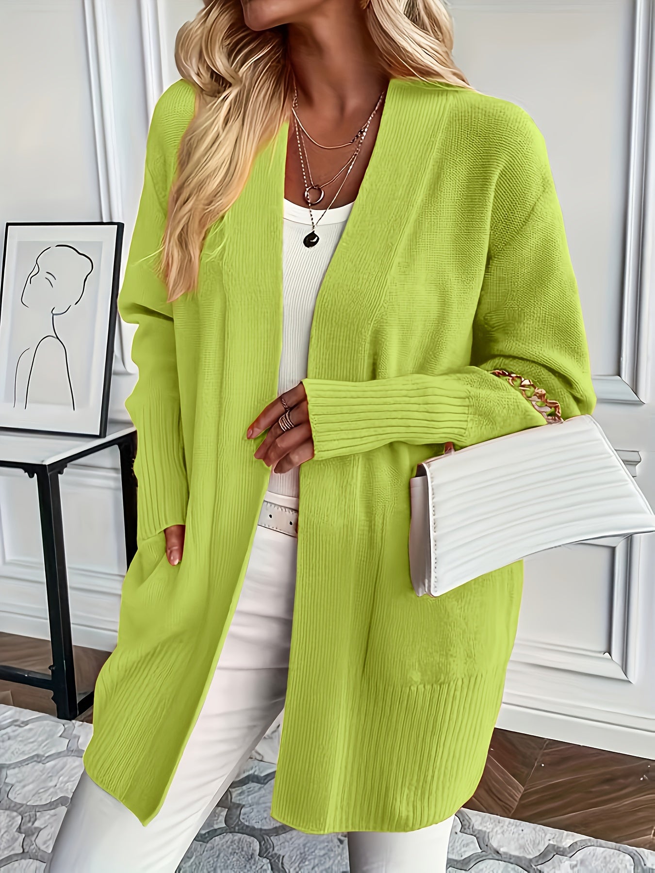 Flor™ - Cozy Knit Cardigan
