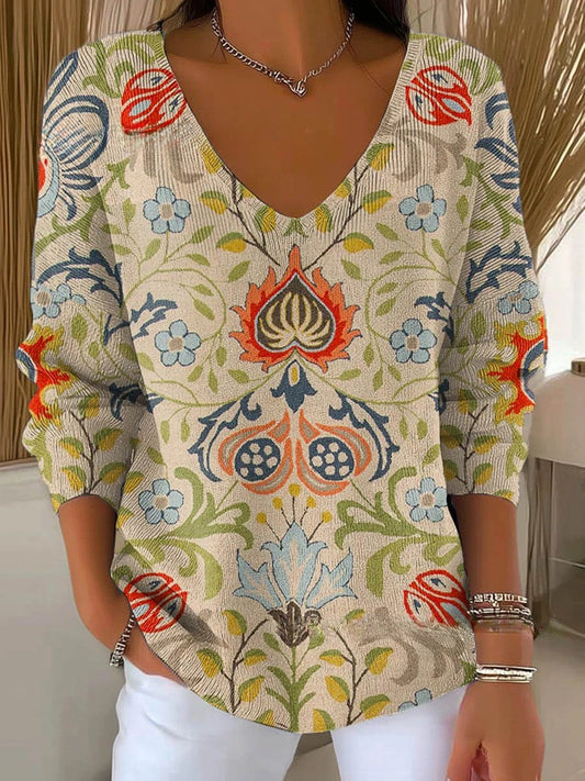 Beatrice – V-Neck Pullover