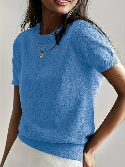 Anais™ - Lightweight Casual Short Sleeve Top