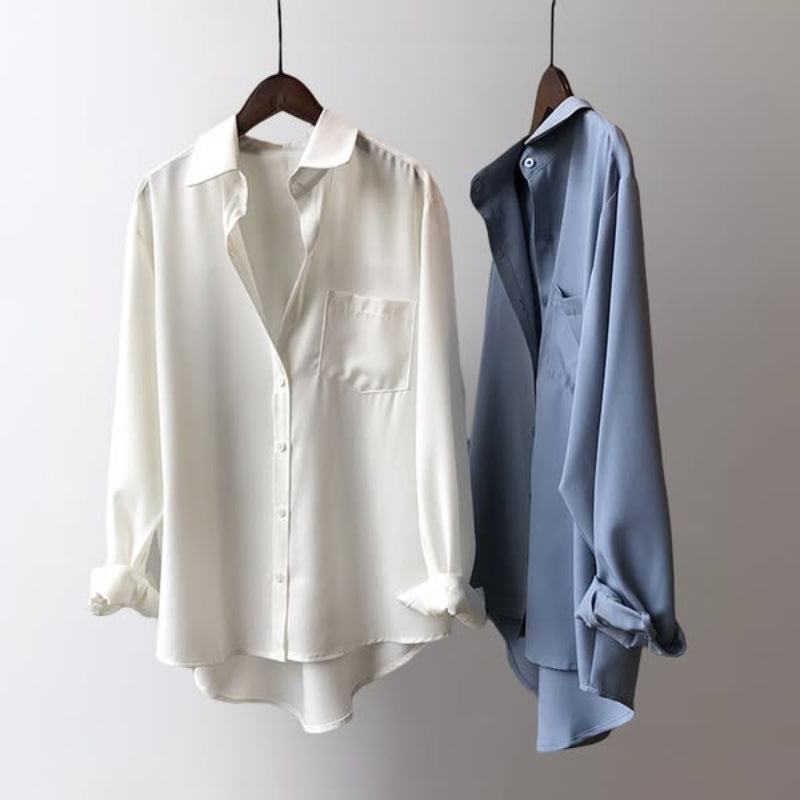 Ellie™ - Elegant Silk Blouse