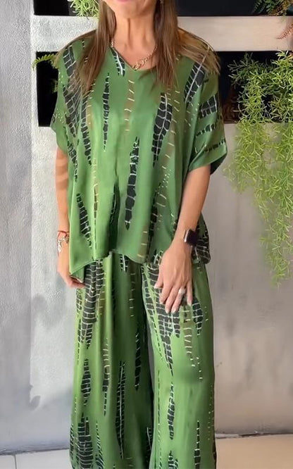 Marie - Casual Printed Set