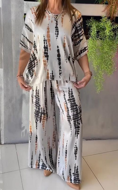 Marie - Casual Printed Set