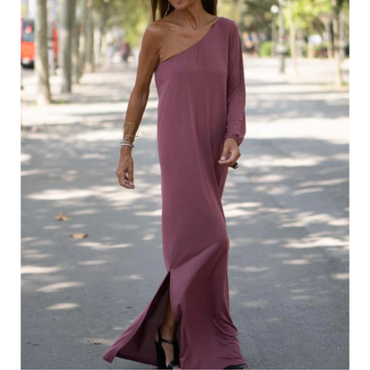 Zoe™ - Elegant and Lightweight One-Shoulder Dress