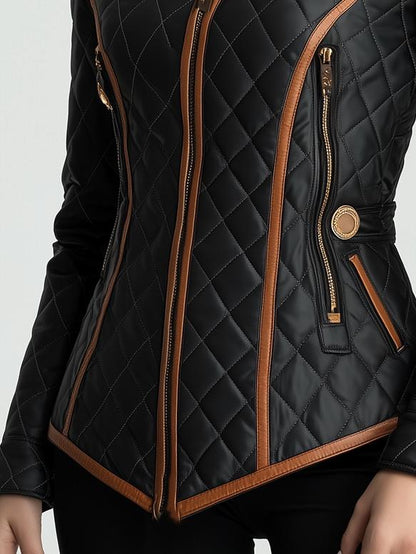 Lily™ - Diamond Quilted, Padded Jacket