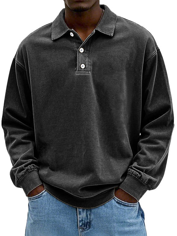 William™ - Vintage Long-Sleeve Polo