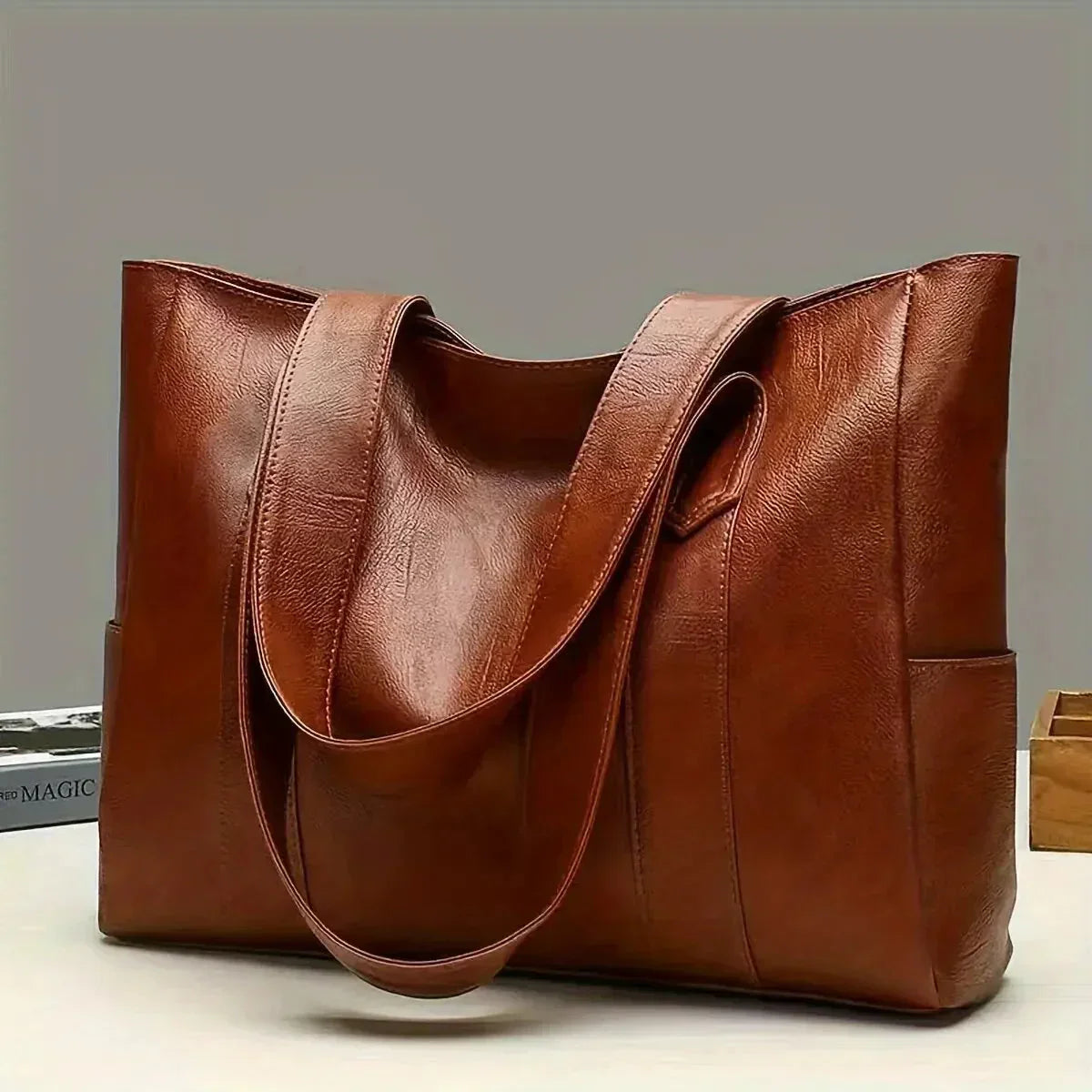 Genuine Leather Shoulder Bag