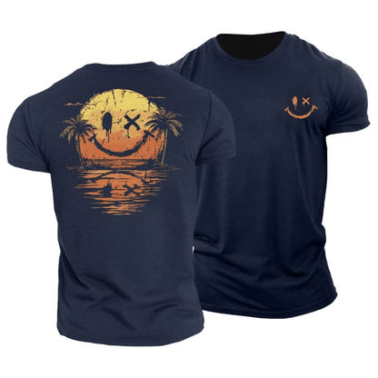 Eli™ - Summer Smiley Sea T-Shirt