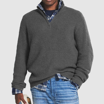 Jerry™ - Business Casual Pullover with Zipper