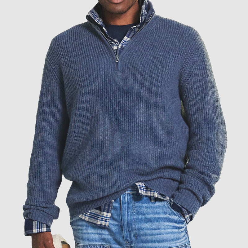 Jerry™ - Business Casual Pullover with Zipper