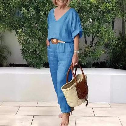 Claire | Luxe Relaxed Two-Piece Outfit