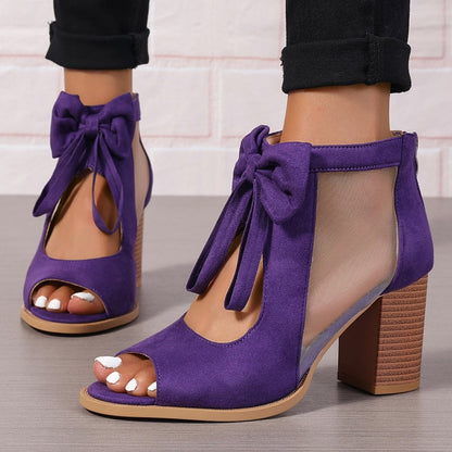 Isabel™ - Stylish Orthopedic Heels With Bow Charm