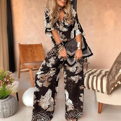 Cora™ - Printed Chic Two Piece Set